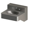 Acorn Engineering Company 18" ADA Security Lavatory Rear Mount Oval Bowl Ss