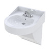 Bestcare Whitehall Ligature-Resistant ADA Basin S/S White Sensor 110v-Bat Faucet