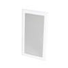 Whitehall Bestcare Ligature-Resistant Mirror, Stainless Steel, 13w X 23-5/8h
