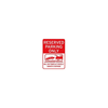 Hy-Ko Reserved Parking Only Sign 18x24" Reflective Aluminum