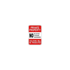 Hy-Ko Private Property No Soliciting Large Sign 18x24" Reflective Aluminum