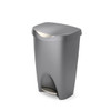 Umbra Brim 13 Gallon / 50l Trash Can With Lid