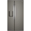 GE 27.9 Cu. Ft. Side-By-Side Refrig w Extra Tall Disp In-Door Icemaker