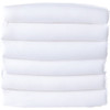 Foundations Fitted Crib Sheets White Case Of 6