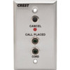 Crest Healthcare Nurse Call Station Jeron Ec-300 Replacement Double 1/4 Inch Phono Jack