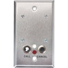 Nurse Call Station, Dukane Vis-O-Matic Replacement, Single Gang
