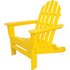 Polywood Classic Folding Adirondack In Lemon