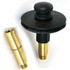 Watco Bathtub Drain Stopper Push-Pull 3/8 Or 5/16 Threaded Pin Orb Finish