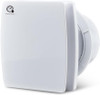 5.9 Inch Bathroom Exhaust Fan with Humidity Sensor and Timer 110 CFM Powerful Ceiling or Wall Mount Vent Fan for Bathroom Basement Loft Garage