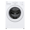 LG 4.5 cu. ft. Ultra Large Front Load Washer In White W/ Ai Wash Coldwash Tech