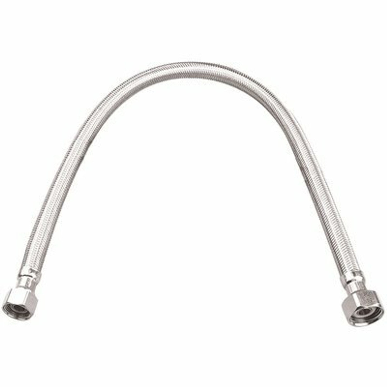 Durapro 3/8 in. Compression X 1/2 in. Fip X 20 in. Braided Stainless Steel Faucet Supply Line