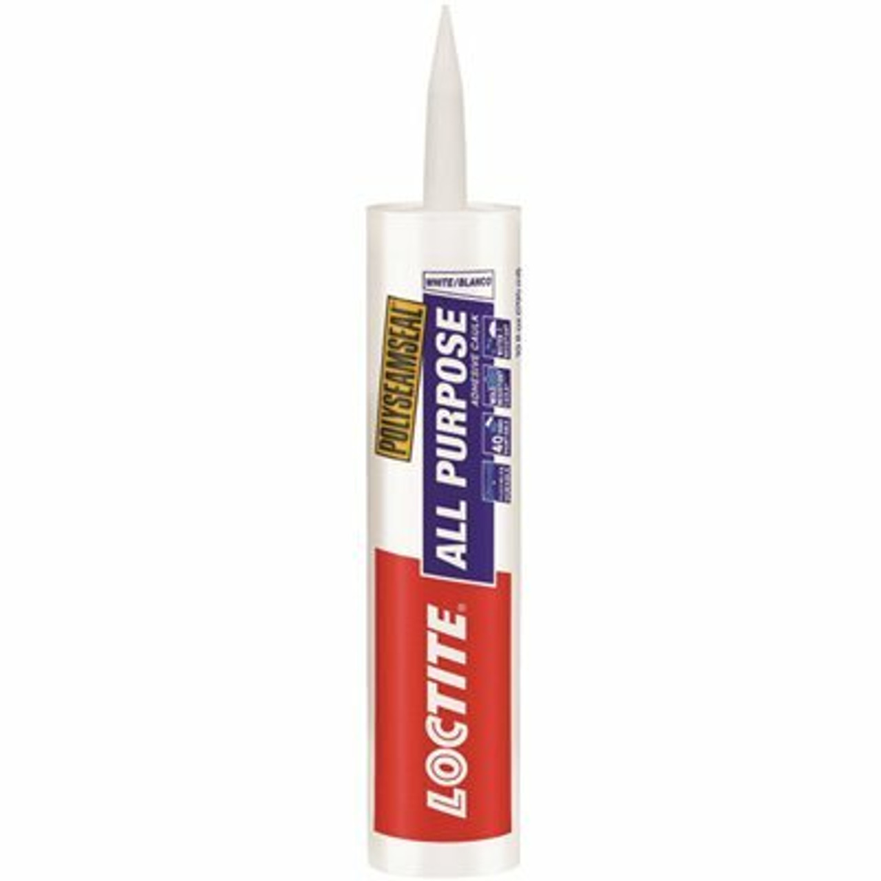 Loctite Polyseamseal 10 Fl. Oz. White All-Purpose Adhesive Caulk