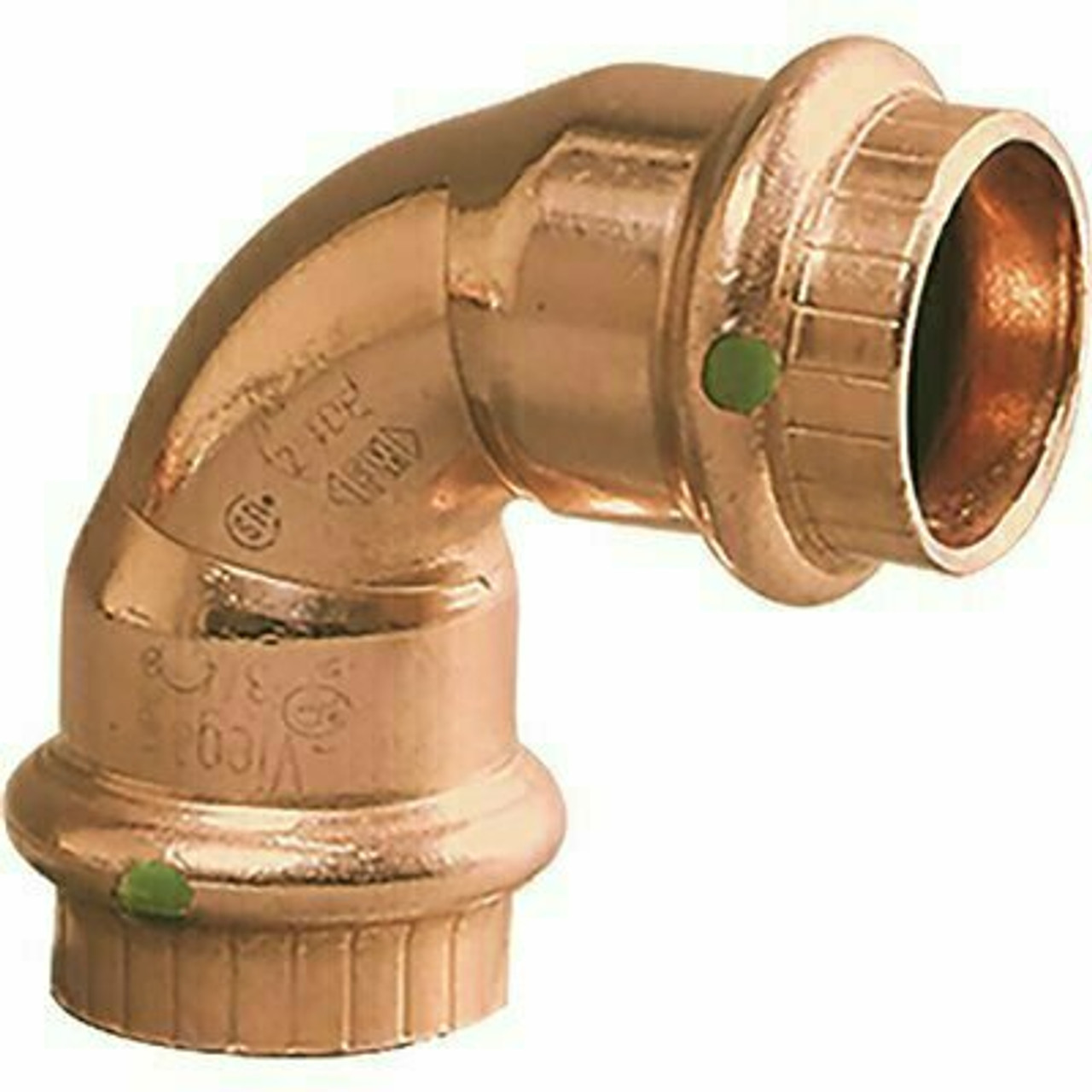 Viega 3/4 In. X 3/4 In. Copper 90-Degree Elbow