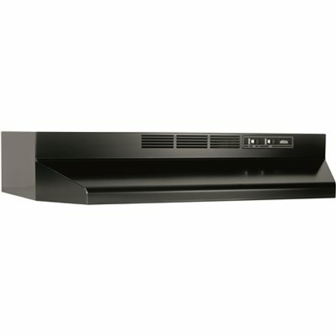 Broan-Nutone 41000 Series 30 in. Ductless Under Cabinet Range Hood With Light In Black