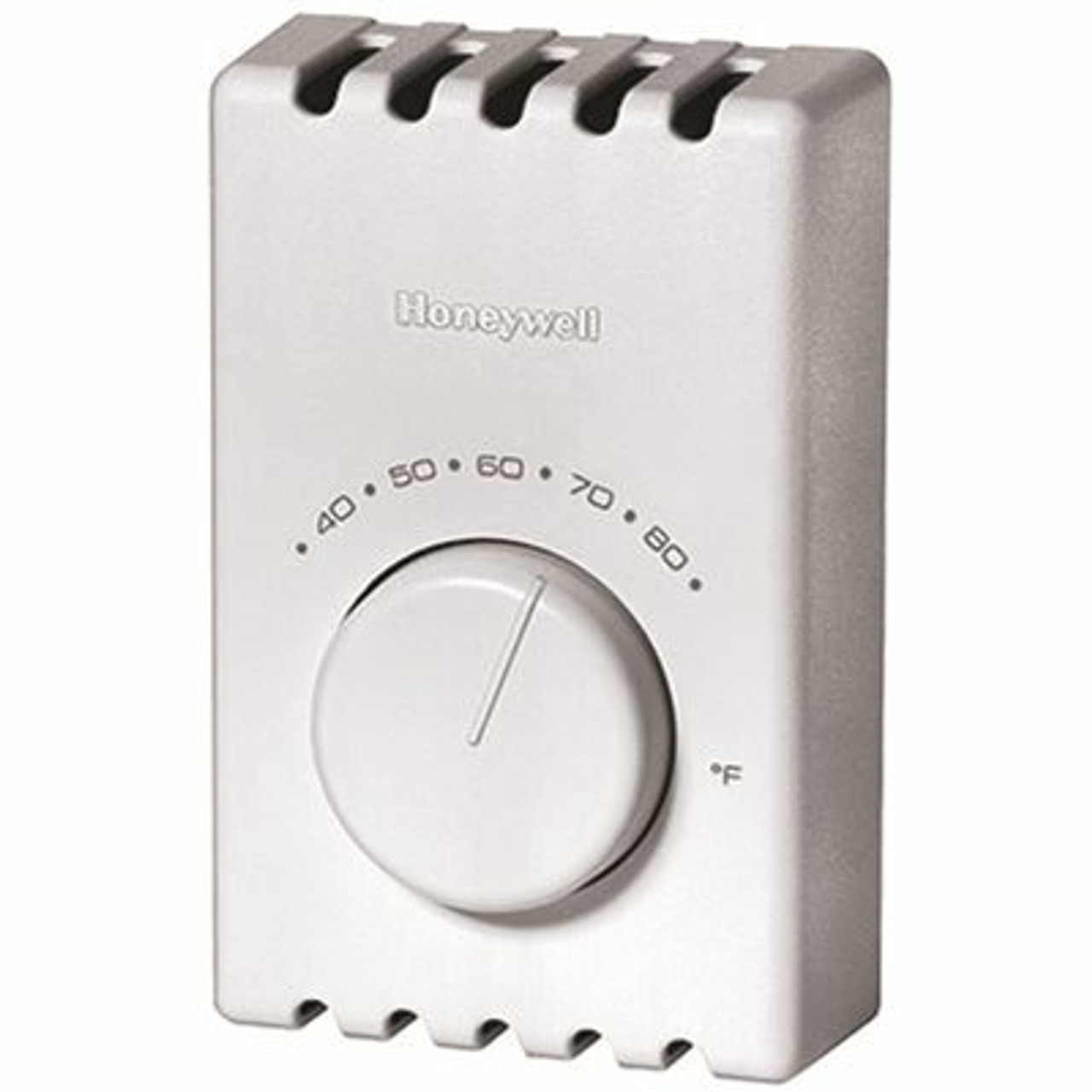 Honeywell Thermostat T41 Electric Heat Single Pole Premier White