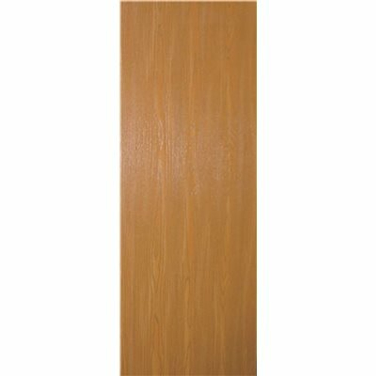 Masonite 32 In. X 80 In. Imperial Oak Textured Flush Medium Brown Hollow Core Wood Interior Door Slab