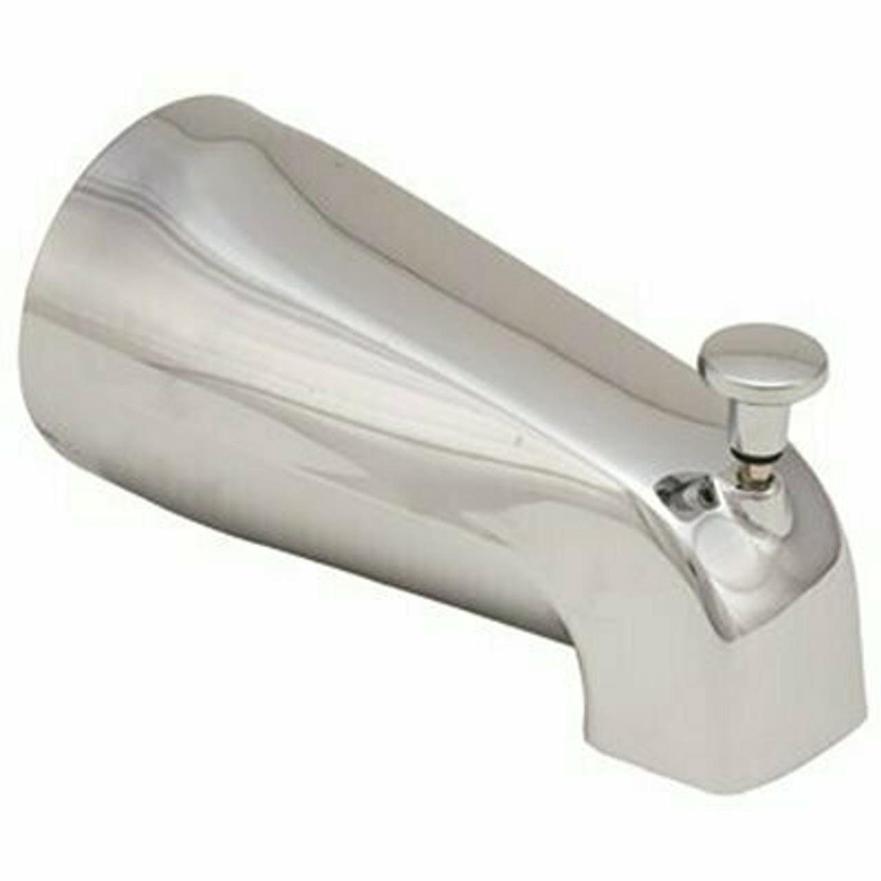 Proplus 3/4 In. Or 1/2 In. Fip Bathtub Spout With Front Diverter, Chrome