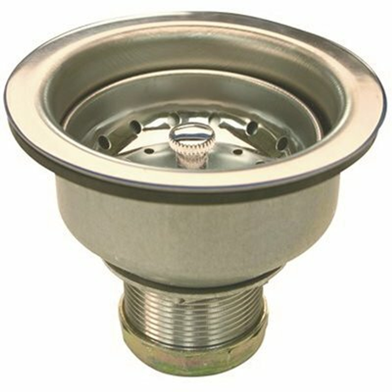 Premier 3-1/2 In. Basket Strainer Assembly In Stainless Steel
