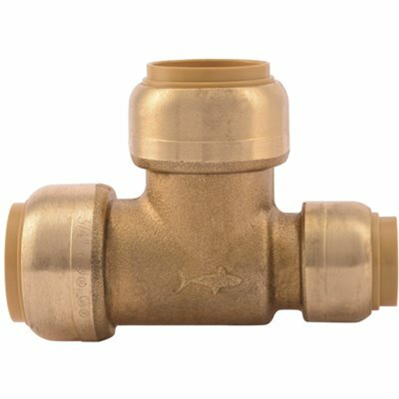 Sharkbite 3/4 In. X 1/2 In. X 3/4 In. Brass Push-To-Connect Reducing Tee Fitting