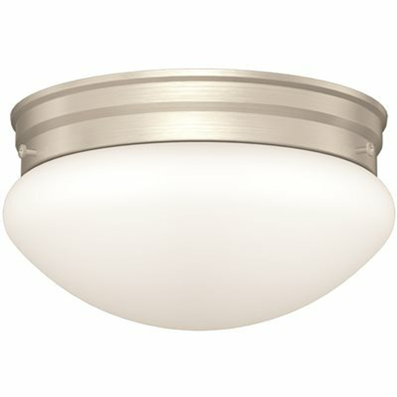 Monument 2-Light Brushed Nickel Flushmount - 2487033