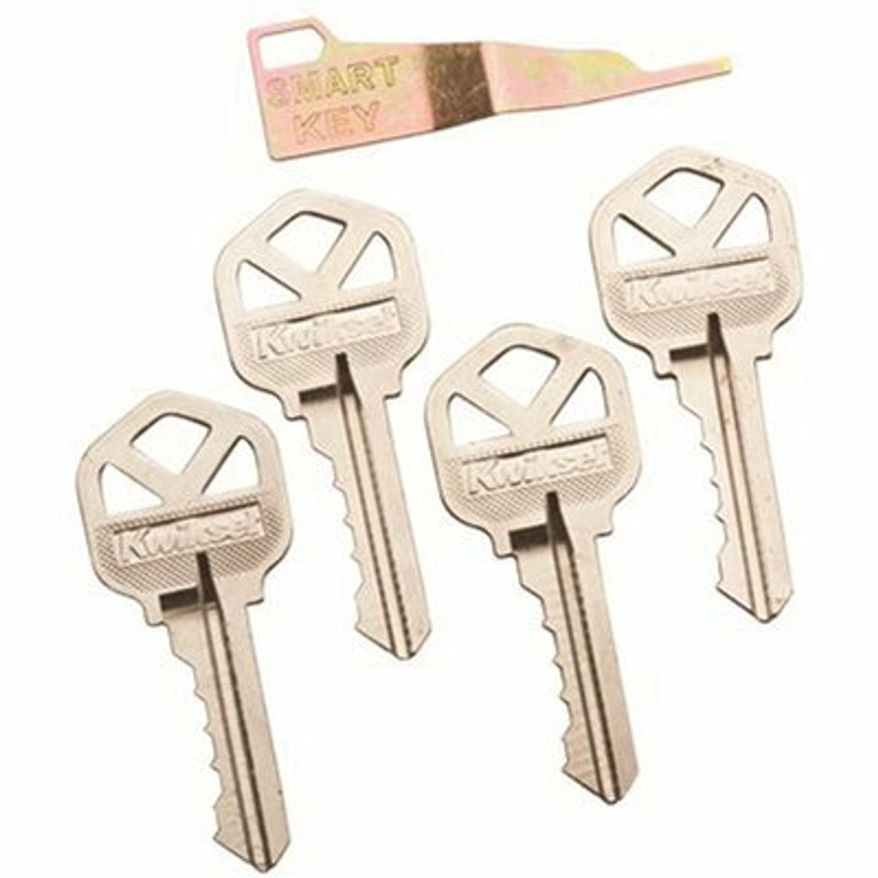 Kwikset Smartkey Security 4 Cut Keys With Re-Key Tool