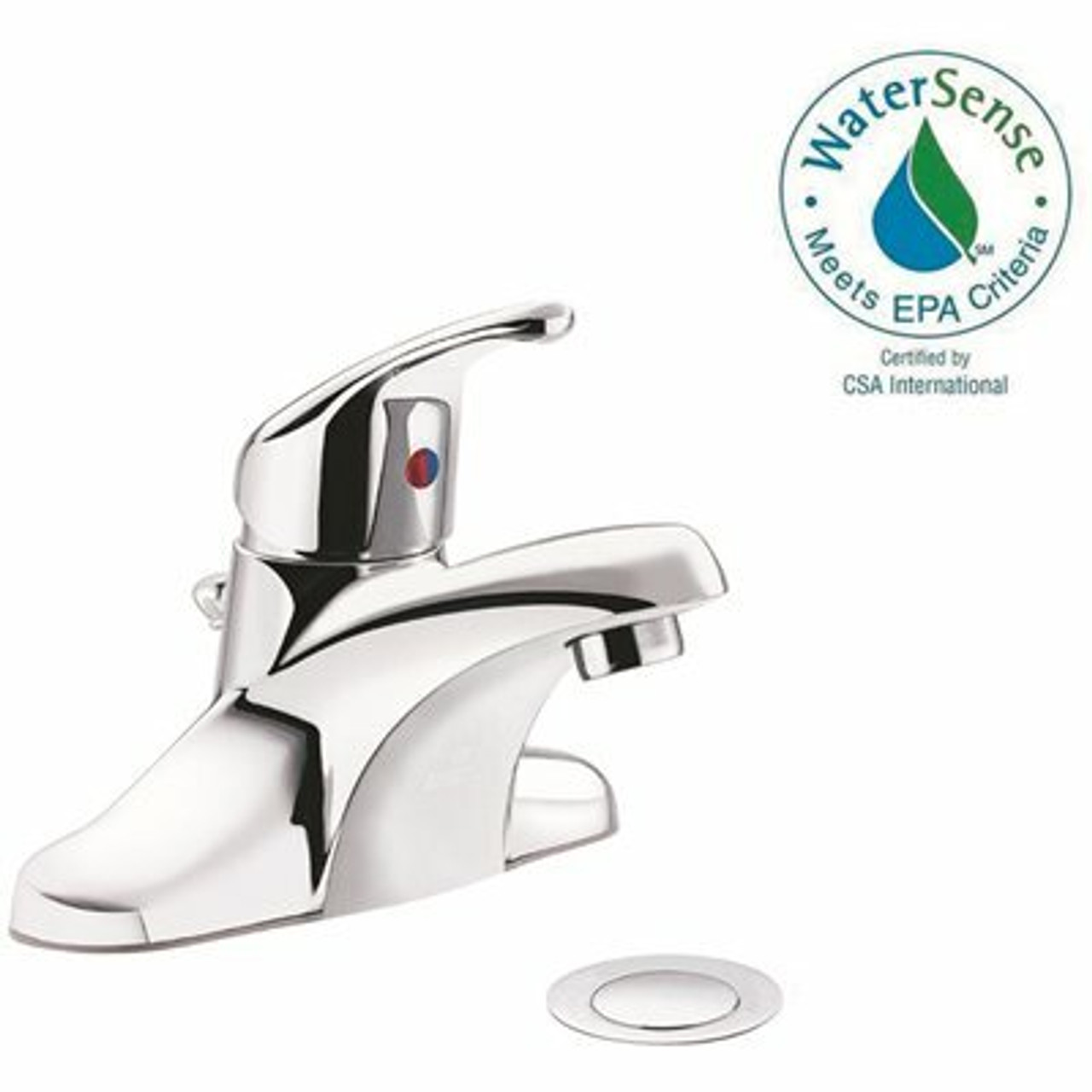 Cleveland Faucet Group Cornerstone 4 In. Centerset Single-Handle Bathroom Faucet In Chrome