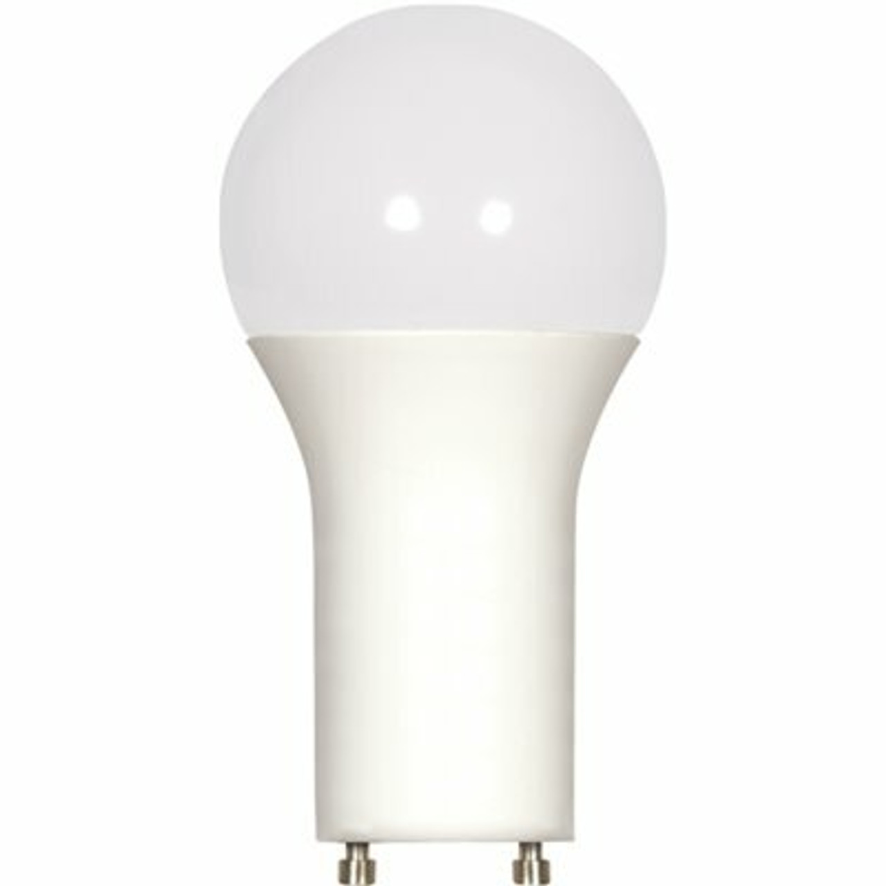 Satco 60-Watt Equivalent A19 Bi Pin Gu24 Base Led Light Bulb Warm White