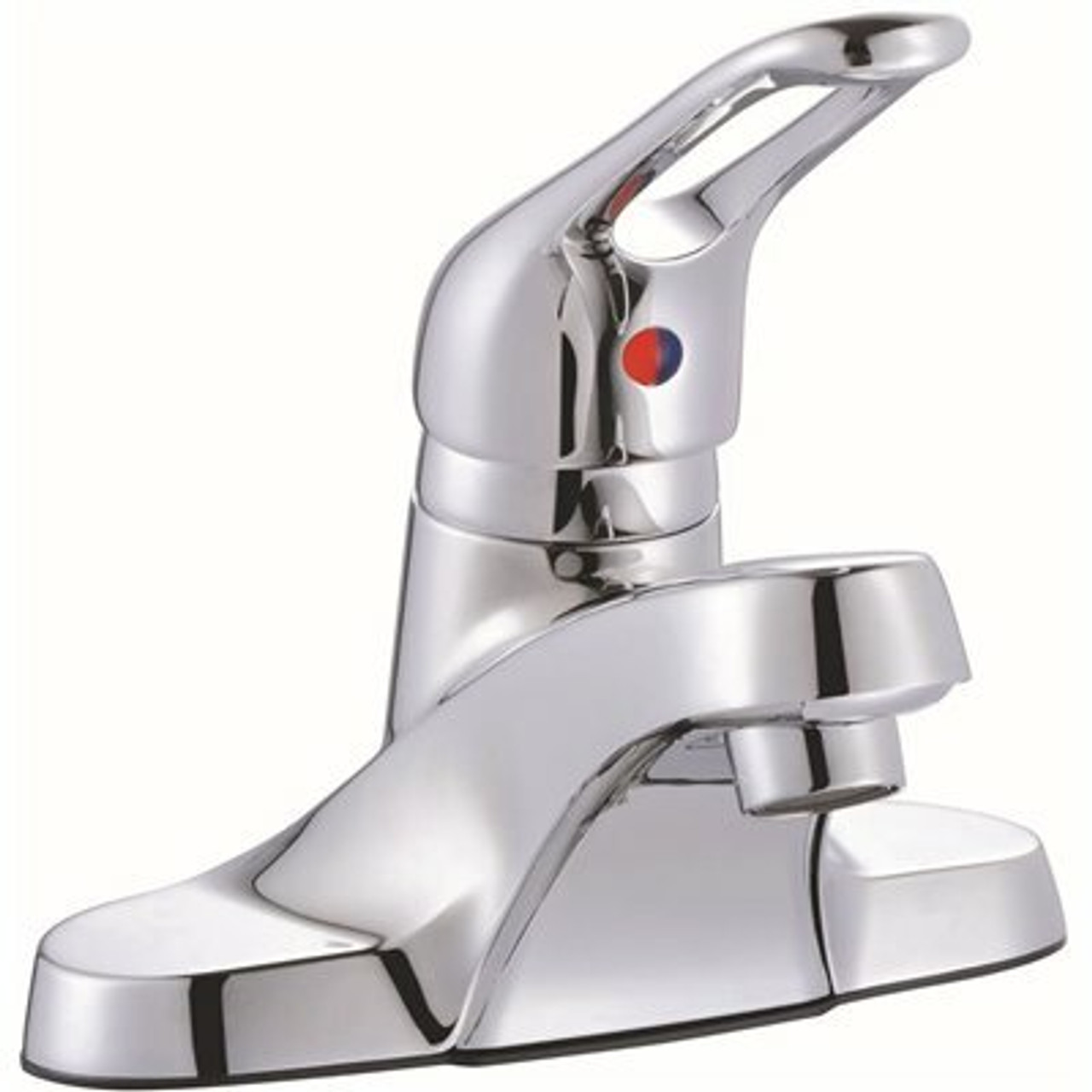 Premier Bayview 4 In. Centerset Single-Handle Bathroom Faucet With Pop-Up Assembly In Chrome - 3552578