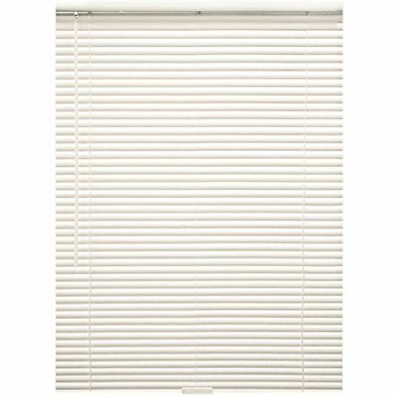 35-89413, Designer's Touch Alabaster Cordless 1 In. Room Darkening Aluminum Mini Blind - 47 In. W X 60 In. L - 3589413