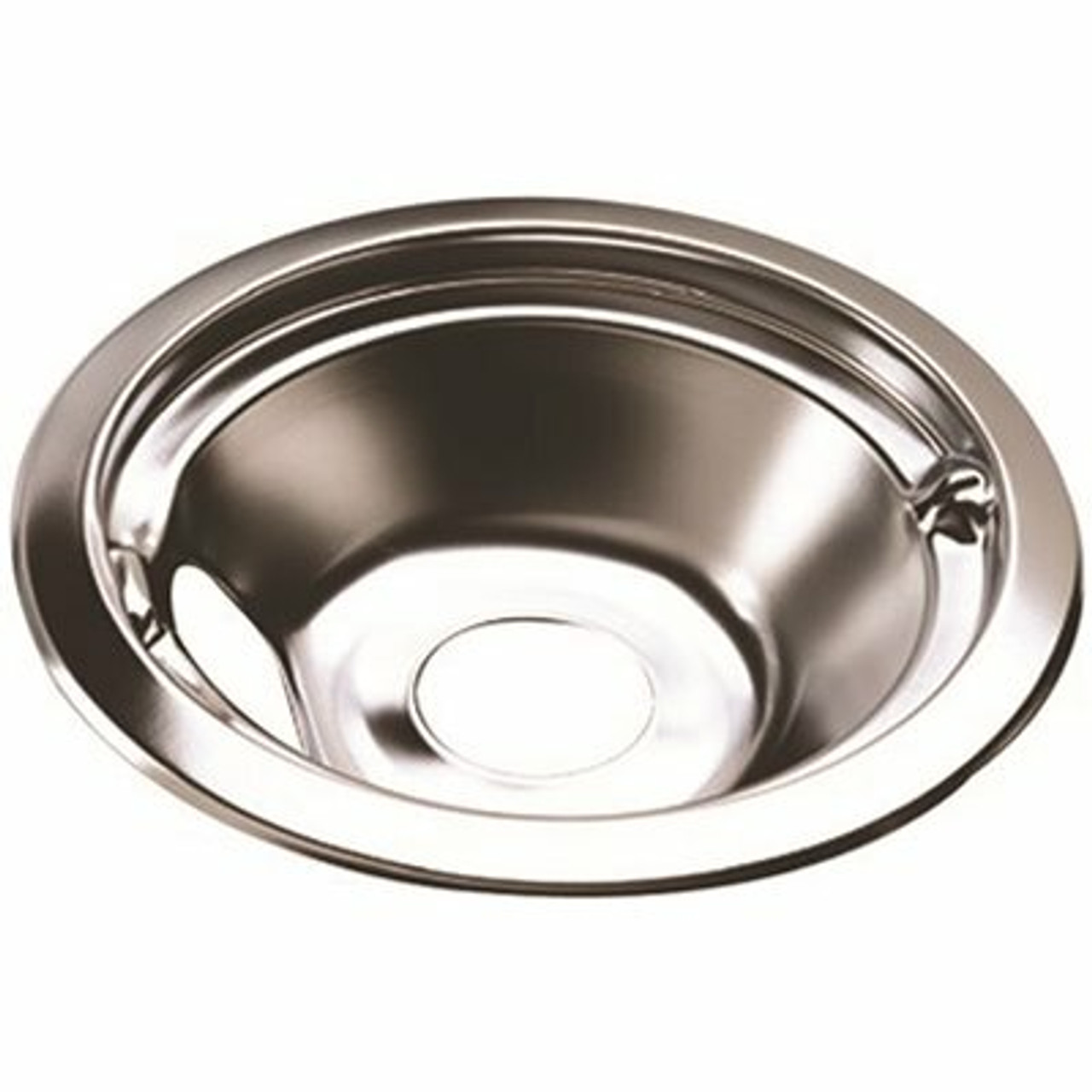 Electric Range Drip Pan Fits Whirlpool Ranges In Chrome, 6 In. (Pack Of 6)
