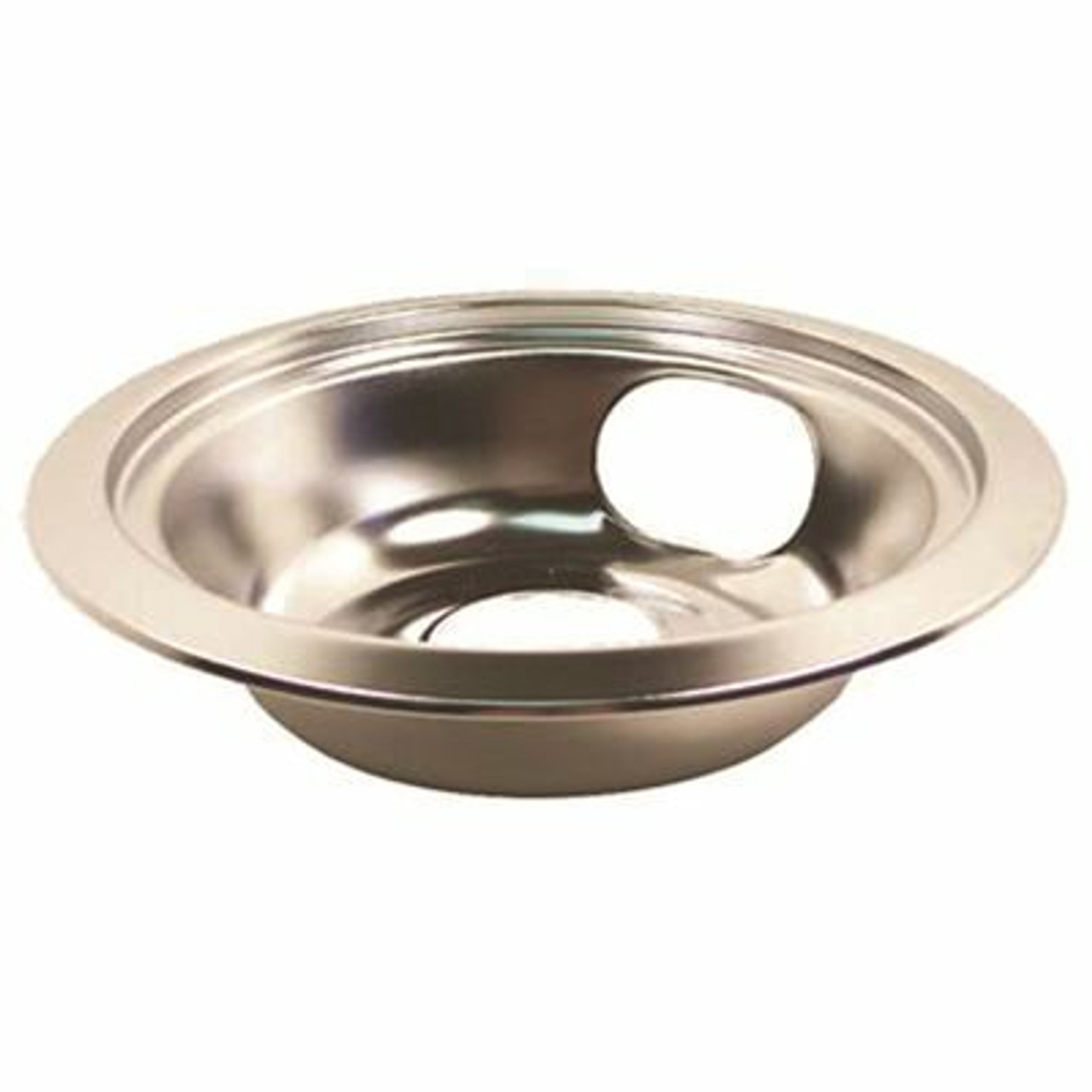 Electric Range Drip Pan Fits Ge And Hotpoint Ranges In Chrome, 8 In. (6-Pack) - 2489358