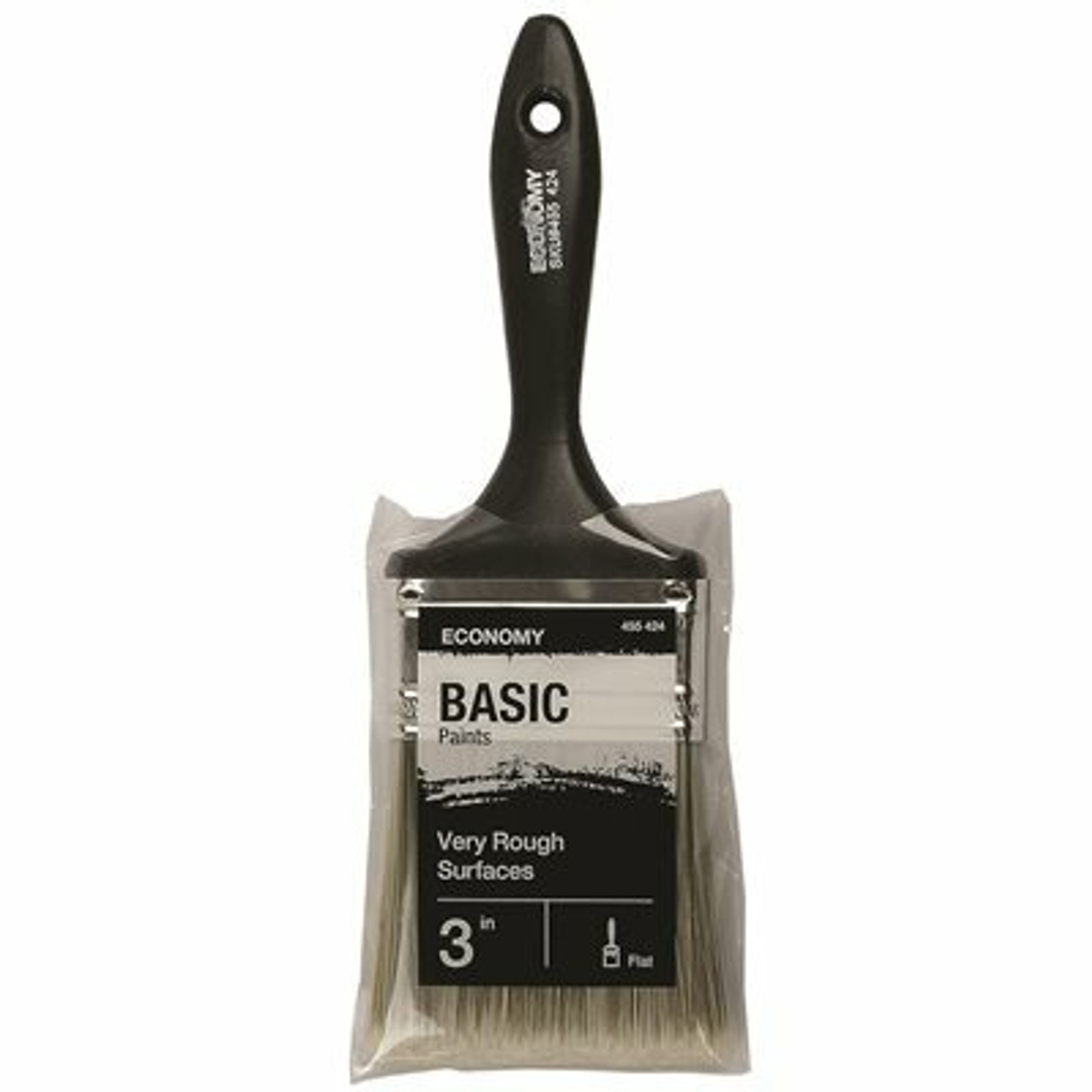 Utility 3 In. Flat Cut Utility Paint Brush