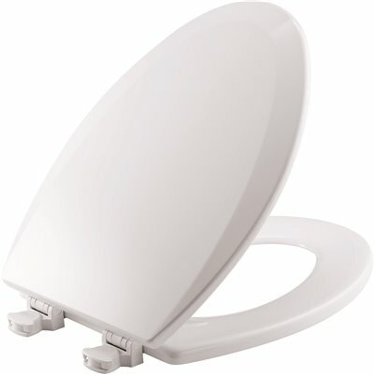 Bemis Lift-Off Elongated Closed Front Toilet Seat In White