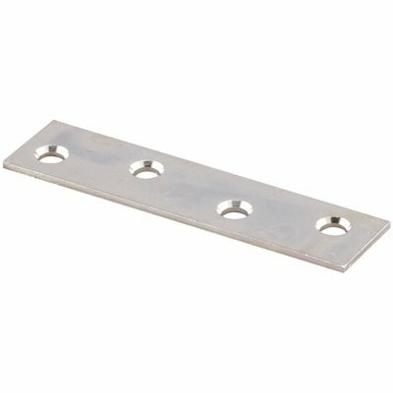 Prime-Line 14-Gauge X 3/4 In. X 3 In. Zinc Plated Steel Construction Mending Plate (10-Pack)