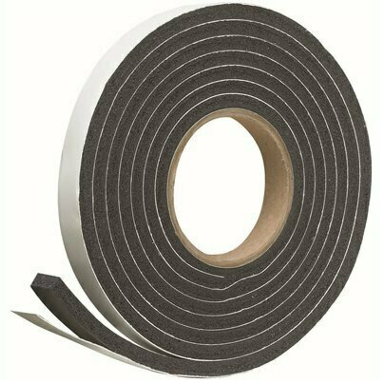 Frost King 3/4 In. X 5/16 In. X 10 Ft. Black Rubber Foam Weatherseal Tape