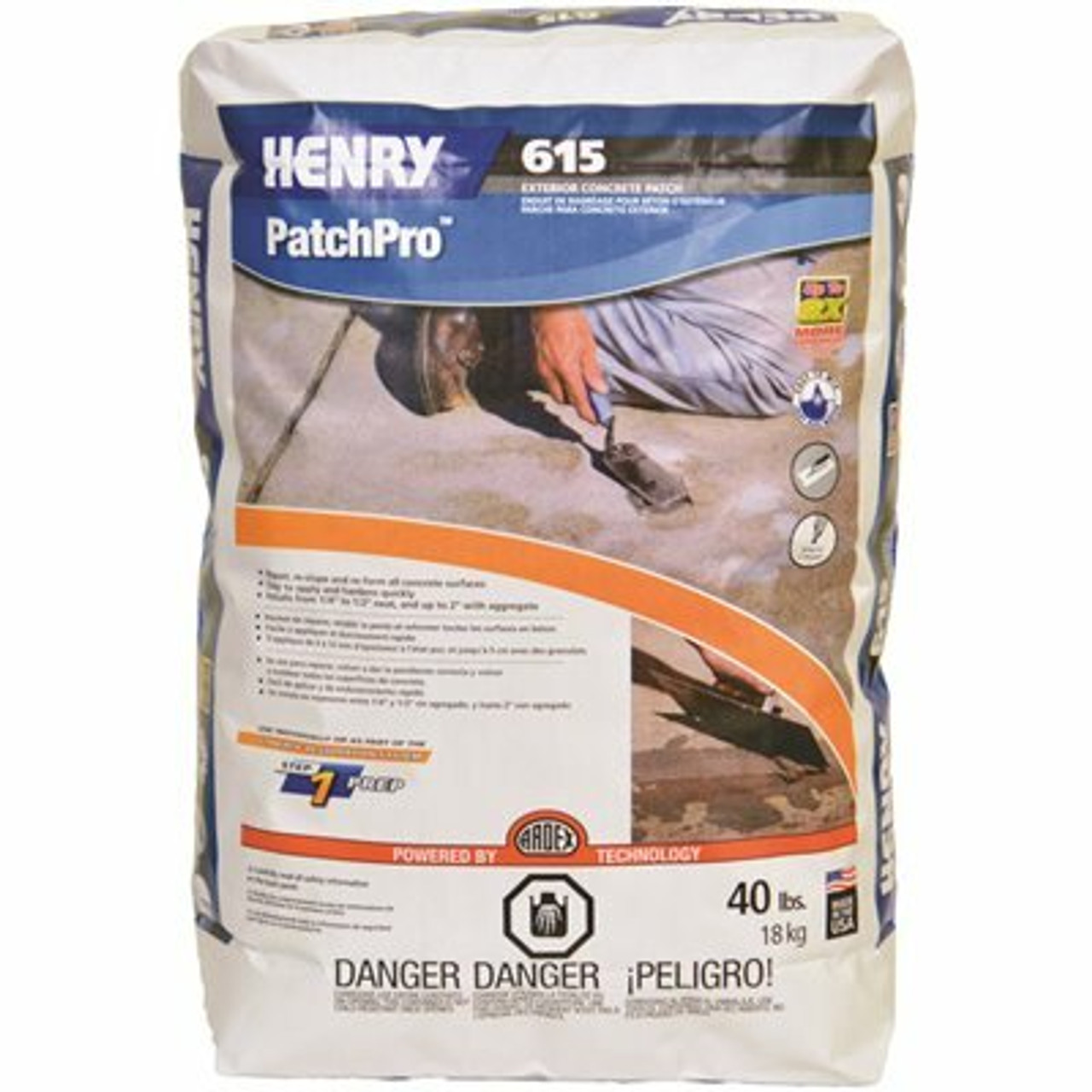 Henry 40 Lbs. 615 Patchpro Concrete Patch