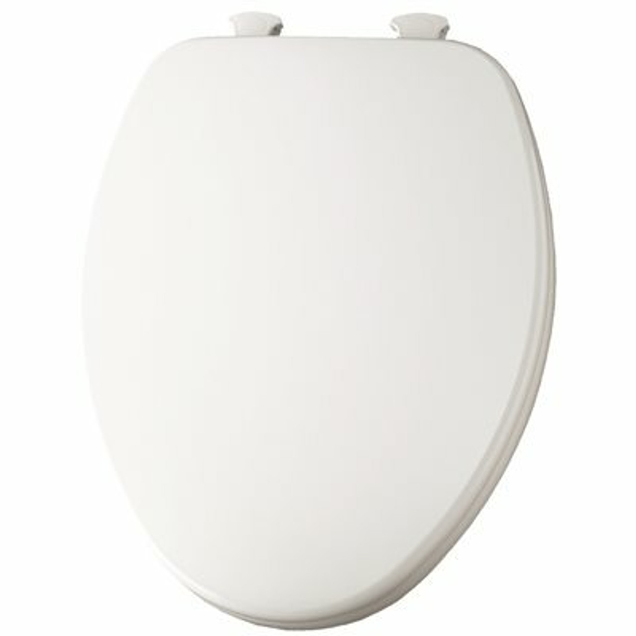 Church Elongated Closed Front Toilet Seat In White