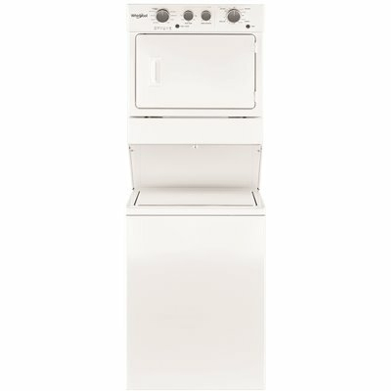 Whirlpool White Laundry Center With 3.5 Cu. Ft. Washer And 5.9 Cu. Ft. Electric Dryer With 9 Wash Cycles And Autodry