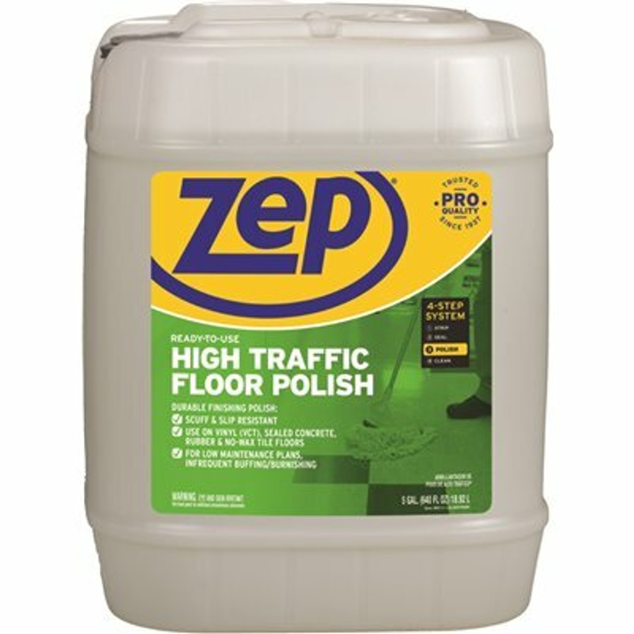 Zep 5 Gal. High-Traffic Floor Polish