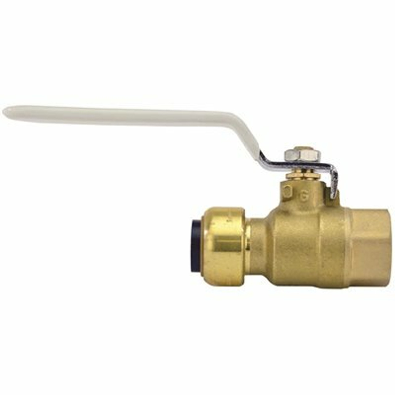 Tectite 1/2 In. Brass Push-To-Connect X Female Pipe Thread Ball Valve