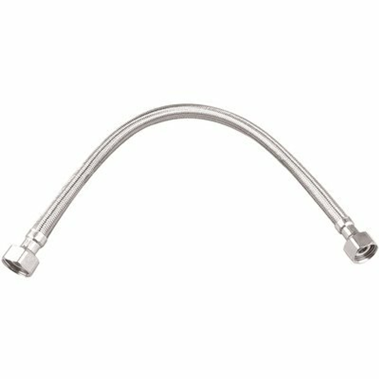 Durapro 1/2 In. Compression X 1/2 In. Fip X 20 In. Braided Stainless Steel Faucet Supply Line
