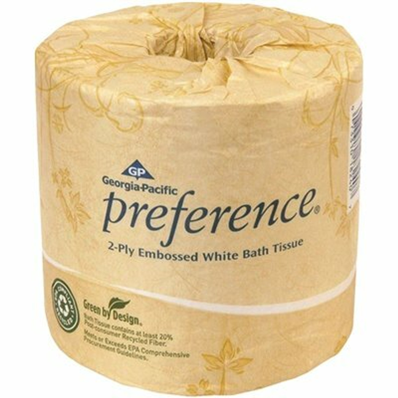 Pacific Blue Select 2-Ply White Embossed Bathroom Tissue Toilet Paper (80-Rolls Per Case)