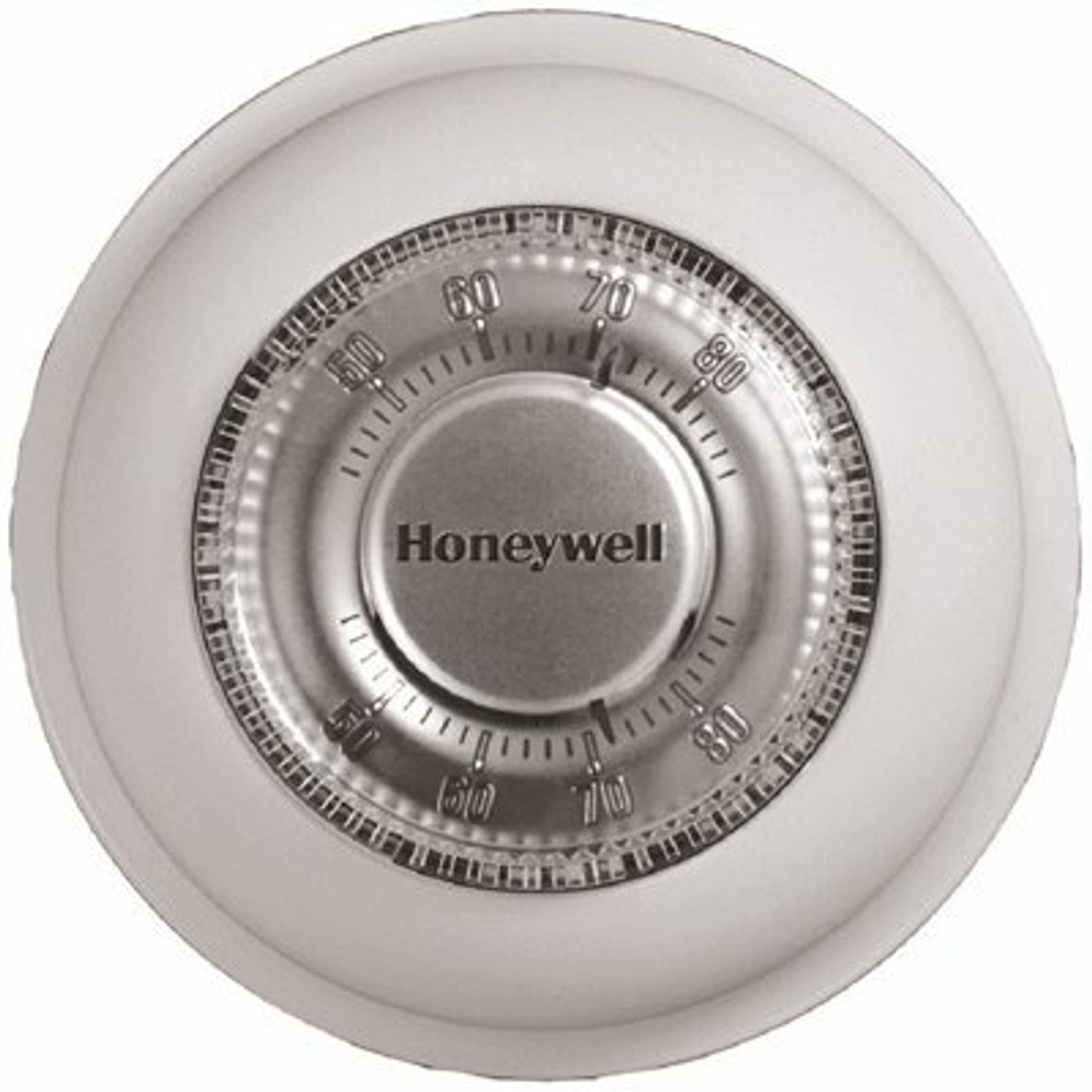 Honeywell Round Non-Programmable Thermostat With 1H Single Stage Heating