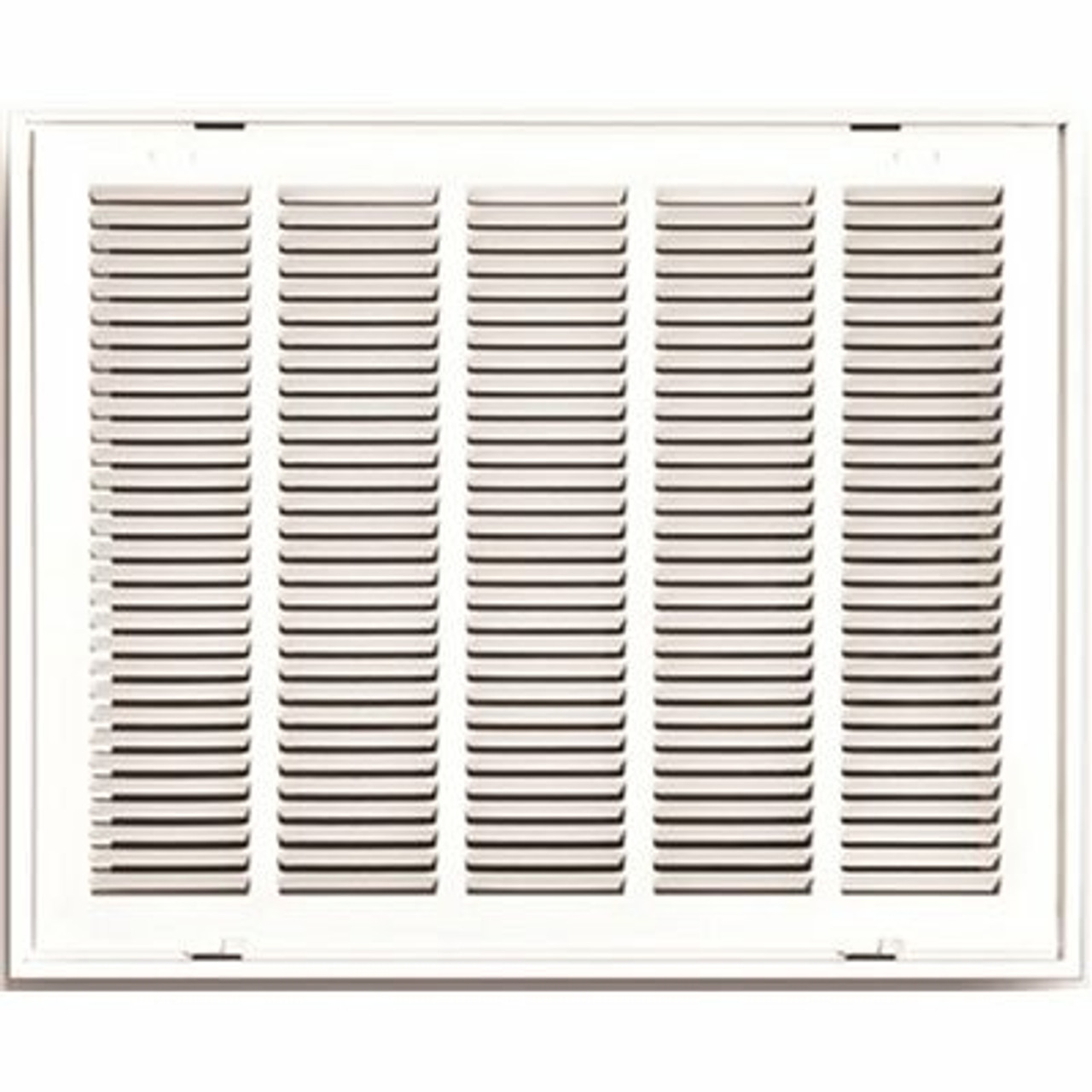 Truaire 25 In. X 16 In. White Stamped Hinged Return Air Filter Grille