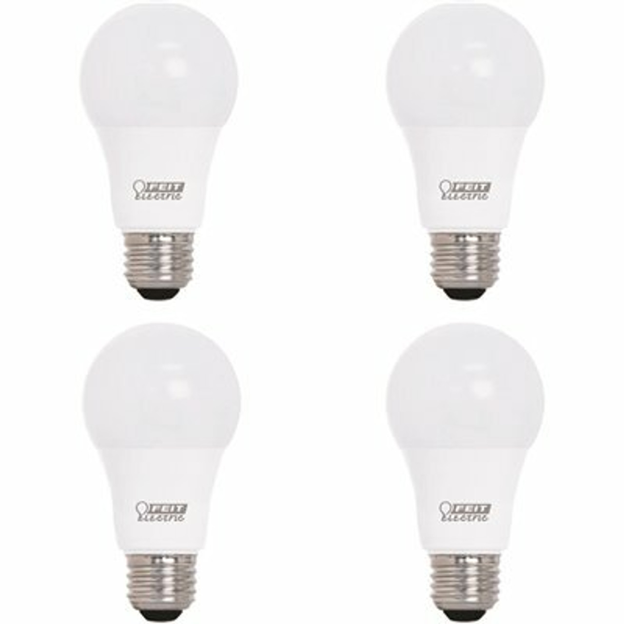 Feit Electric 60-Watt Equivalent A19 Dimmable Cec Title 24 Compliant Led Energy Star 90+ Cri Light Bulb, Soft White (4-Pack)