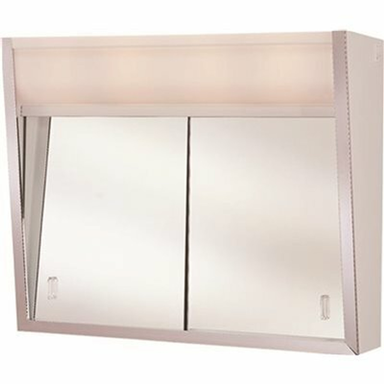 Proplus 24 In. W Wall Cabinet With Sliding Door