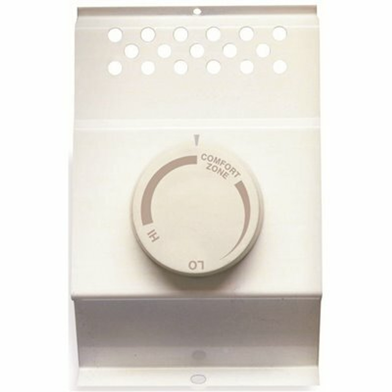Cadet Manufacturing Single-Pole Electric Baseboard-Mount Thermostat In White