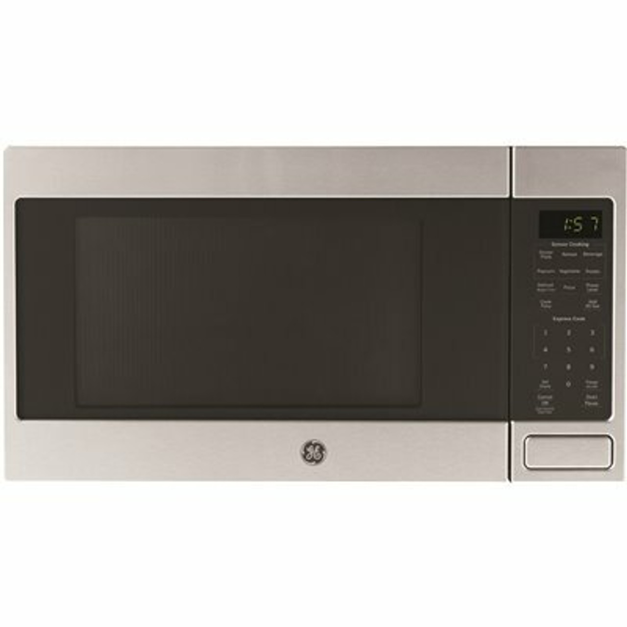 Ge 1.6 Cu. Ft. Countertop Microwave In Stainless Steel With Sensor Cooking