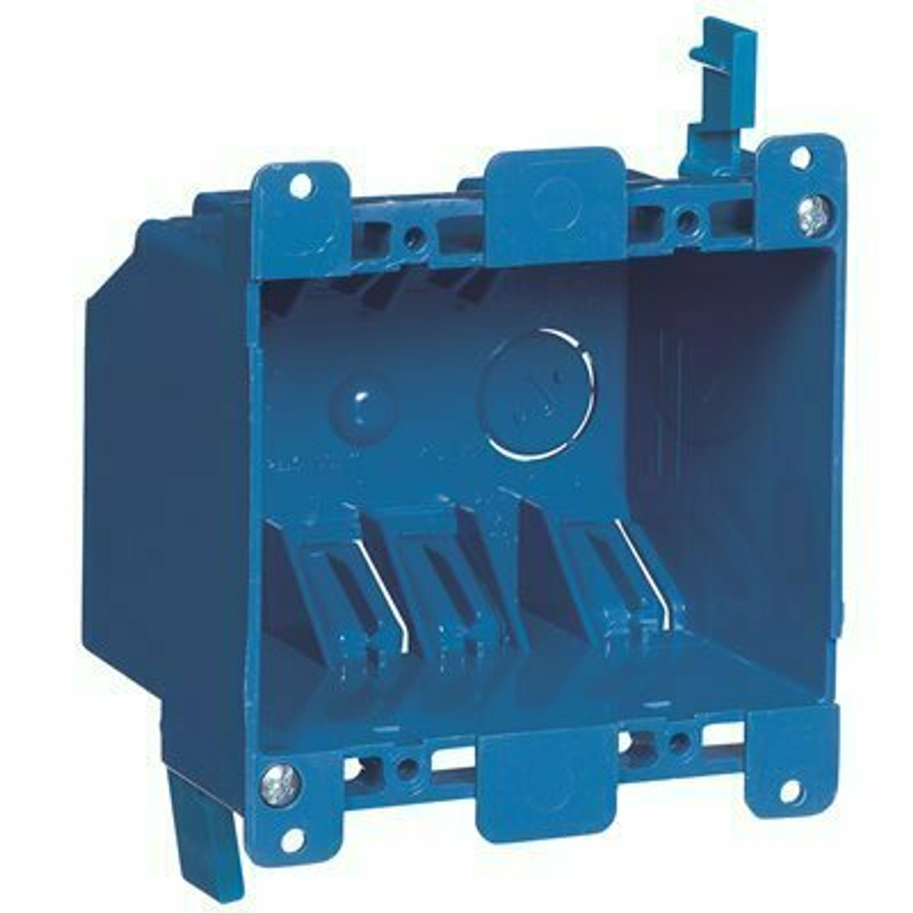 Carlon 2-Gang 25 Cu. In. Blue Pvc Old Work Electrical Switch And Outlet Box