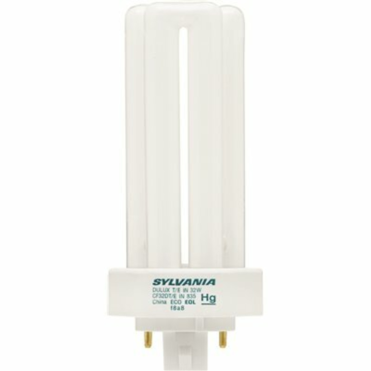 Sylvania 32-Watt Equivalent T4Pl 4-Pin Triple Tube Dimmable Cfl Light Bulb Bright White (1-Bulb)